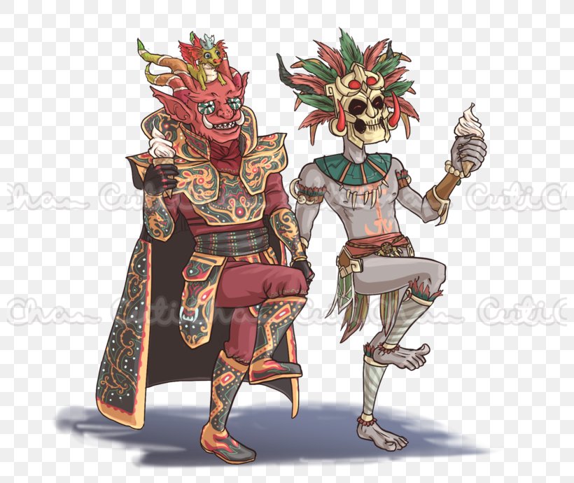 Maya Death Gods Smite Maya Civilization Inca Empire Peru, PNG, 800x690px, Maya Death Gods, Armour, Art, Costume Design, Fan Art Download Free