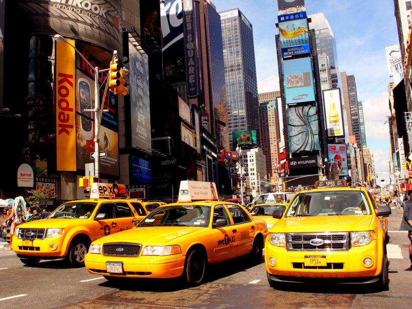 Times Square Ball Drop Theater District Broadway Taxi, PNG, 1819x1364px, Times Square, Broadway, Broadway Theatre, Car, City Download Free