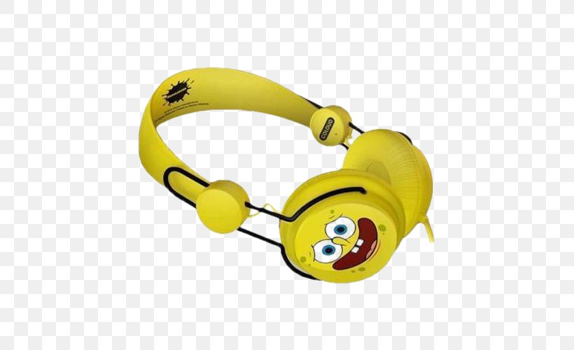 Zound Industries Coloud SpongeBob Happy Headphones Blouse, PNG, 500x500px, Headphones, Audio, Audio Equipment, Blouse, Google Download Free