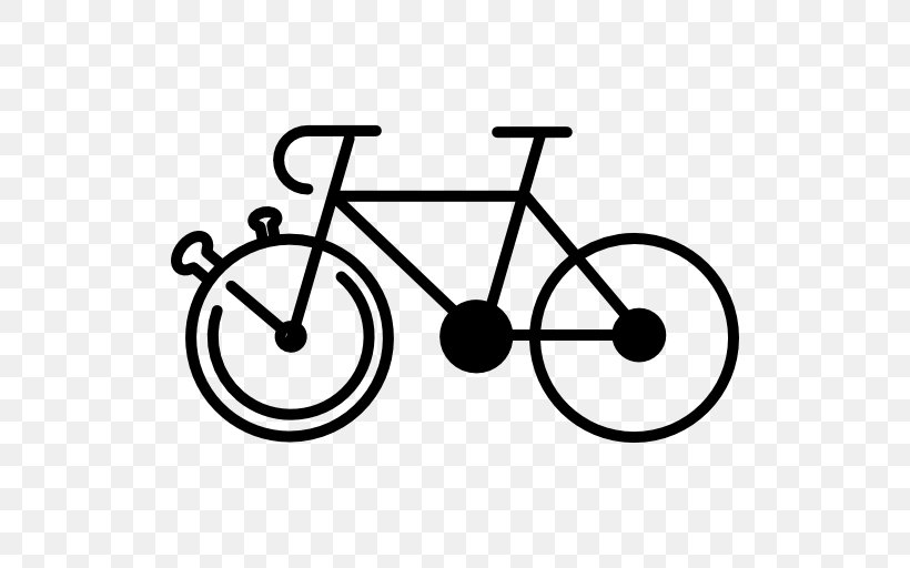 Bicycle Cycling Drawing, PNG, 512x512px, Bicycle, Area, Bicycle Accessory, Bicycle Frame, Bicycle Part Download Free