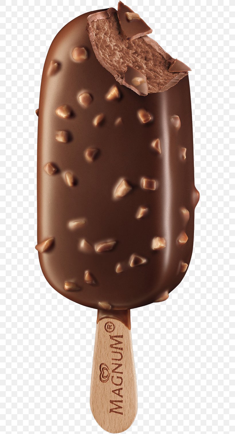 Chocolate Ice Cream Praline Magnum Ice Cream Cones, PNG, 589x1509px, Chocolate Ice Cream, Caramel, Chocolate, Chocolate Syrup, Couverture Chocolate Download Free