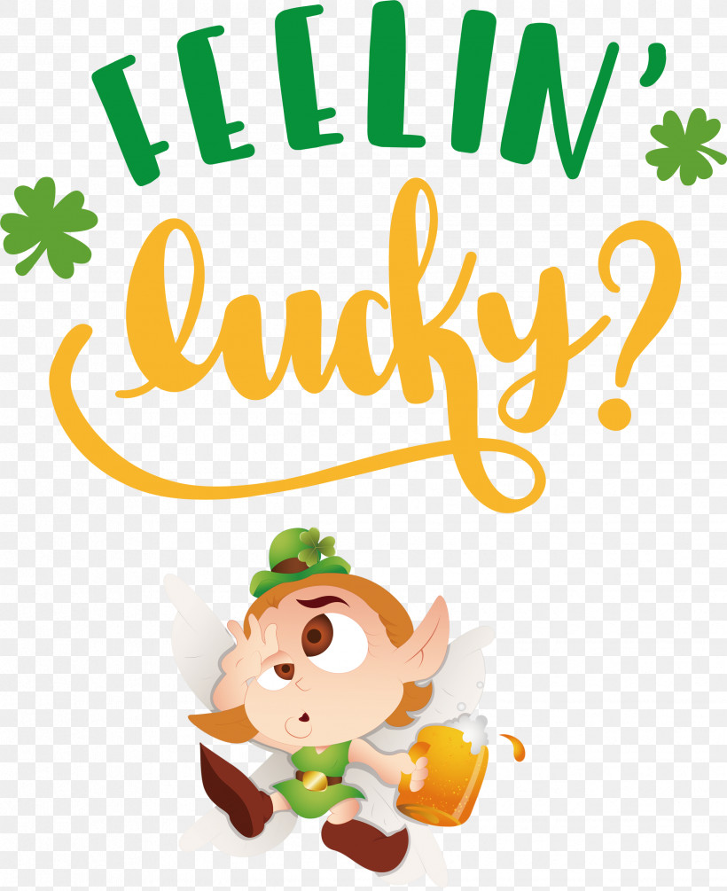 Saint Patrick Patricks Day Feelin Lucky, PNG, 2447x3000px, Saint Patrick, Animal Figurine, Biology, Cartoon, Character Download Free