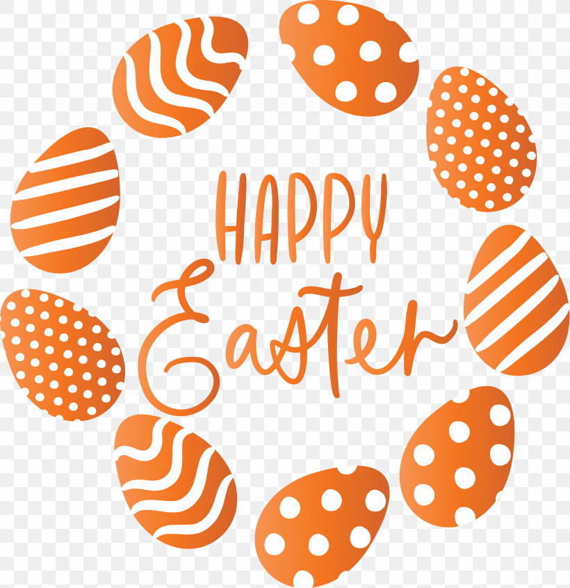 Easter Day Happy Easter Day, PNG, 2910x3000px, Easter Day, Circle, Happy Easter Day, Line, Orange Download Free
