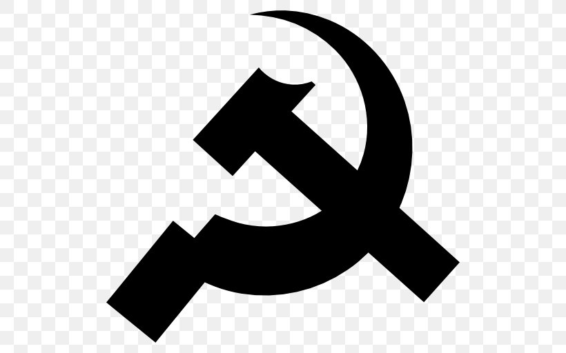 The Communist Manifesto Russian Revolution Soviet Union Hammer And Sickle Communist Symbolism, PNG, 512x512px, Communist Manifesto, Black And White, Brand, Communism, Communism In Russia Download Free