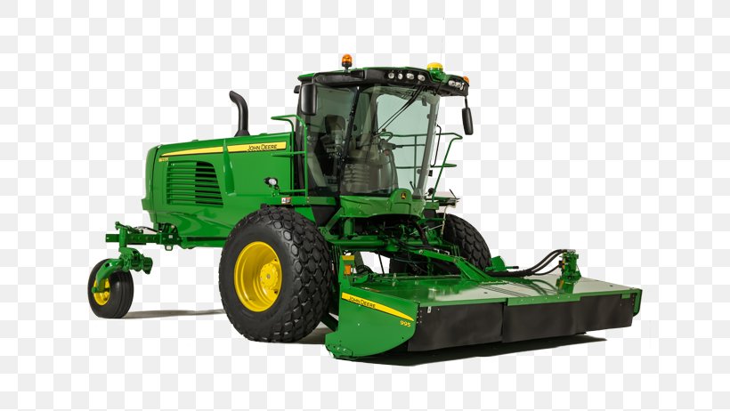 Northshore Tractor Ltd. John Deere Swather Farm, PNG, 642x462px, Tractor, Agricultural Machinery, Bulldozer, Combine Harvester, Construction Equipment Download Free