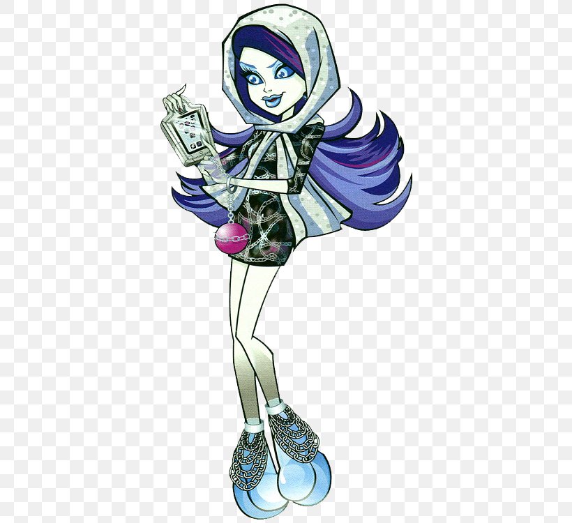 Monster High Spectra Vondergeist Daughter Of A Ghost Draculaura Monster High Spectra Vondergeist Daughter Of A Ghost Art, PNG, 370x750px, Watercolor, Cartoon, Flower, Frame, Heart Download Free