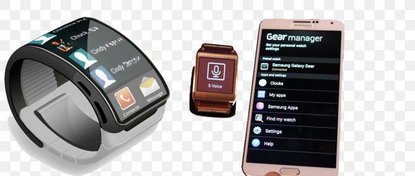 Samsung Galaxy Gear Samsung Gear S3 Samsung Gear S2, PNG, 1046x446px, Samsung Galaxy Gear, Android, Communication Device, Electronic Device, Electronics Download Free