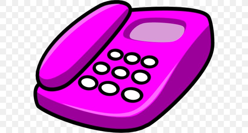 Telephone Free Content Clip Art, PNG, 600x440px, Telephone, Answering Machines, Area, Free Content, Magenta Download Free