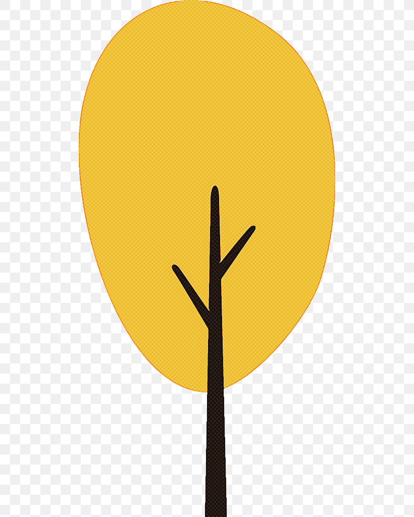 Yellow Line Tree Plant Symbol, PNG, 512x1024px, Autumn Tree, Abstract Cartoon Tree, Fall Tree, Line, Plant Download Free