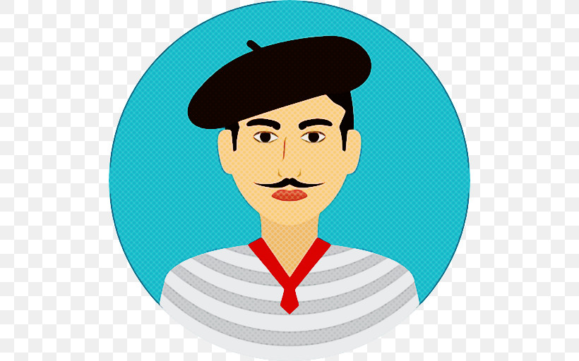 Cartoon Cheek Headgear Smile Cap, PNG, 512x512px, Cartoon, Black Hair, Cap, Cheek, Gesture Download Free