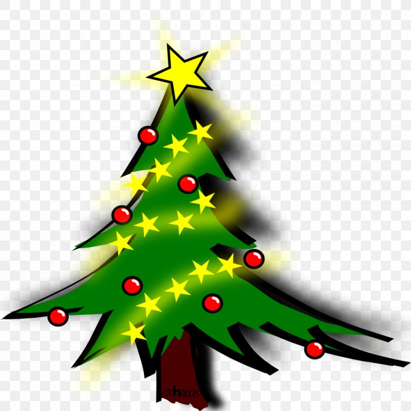 Christmas Tree Santa Claus Christmas Day Clip Art Arbre De Noel Des Enfants, PNG, 1000x1000px, Christmas Tree, Christmas, Christmas Card, Christmas Day, Christmas Decoration Download Free