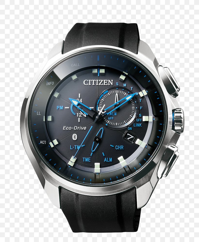 Eco-Drive Citizen Holdings Smartwatch Chronograph, PNG, 740x1000px, Ecodrive, Brand, Chronograph, Citizen Holdings, Clock Download Free