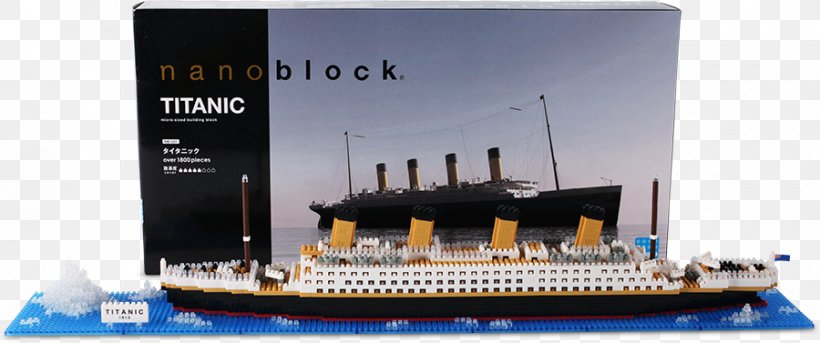 Nanoblock NB‐021 Titanic Kawada Construction Set LEGO, PNG, 900x377px, Nanoblock, Brand, Construction Set, Cruise Ship, Customer Review Download Free