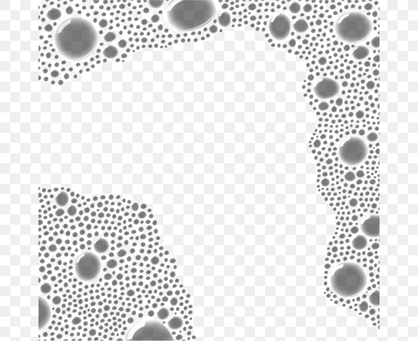 Soap Bubble Pattern, PNG, 670x668px, Bubble, Black, Black And White, Foam, Monochrome Download Free