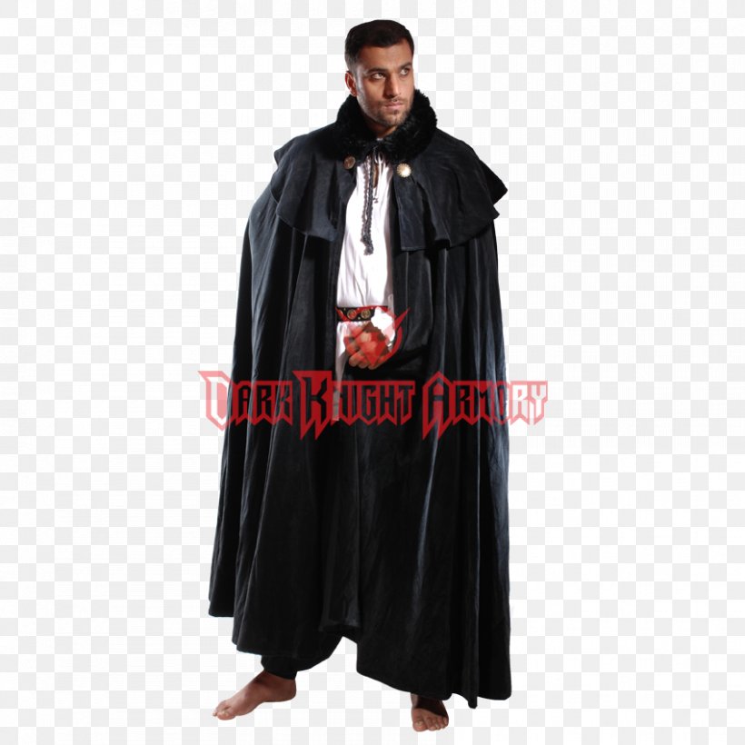 Cape Robe Mantle Cloak Clothing, PNG, 850x850px, Cape, Cloak, Clothing, Components Of Medieval Armour, Costume Download Free
