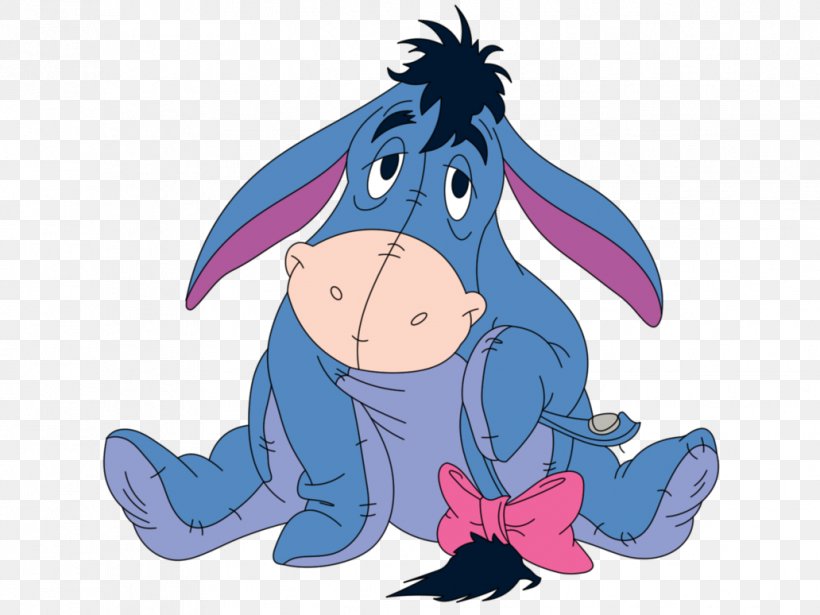 Eeyore - Eeyore Winnie The Pooh Tigger PNG