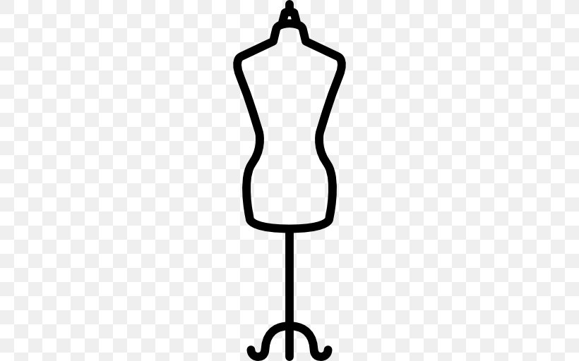 Mannequin Icon Design, PNG, 512x512px, Mannequin, Black And White, Clothing, Dressmaker, Flat Design Download Free