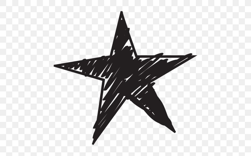 Star Drawing, PNG, 512x512px, Star, Aircraft, Airplane, Black, Black And White Download Free