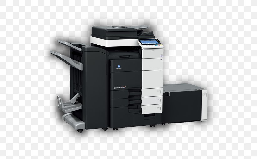 Photocopier Konica Minolta Multi-function Printer Printing, PNG, 600x510px, Photocopier, Color, Copying, Electronic Device, Image Scanner Download Free