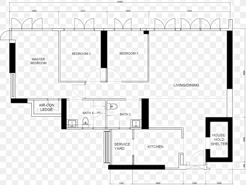 Bukit Batok Floor Plan Interior Design Services, PNG, 960x722px, Bukit Batok, Aesthetics, Apartment, Area, Bedroom Download Free