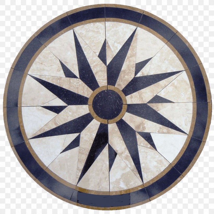 Compass Rose, PNG, 1000x1000px, Floor Medallions, Auto Part, Automotive Wheel System, Beige, Ceiling Download Free