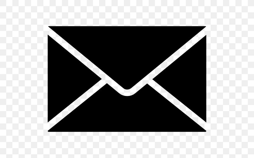 Email Symbol Clip Art, PNG, 512x512px, Email, Black And White, Mail, Rectangle, Symbol Download Free