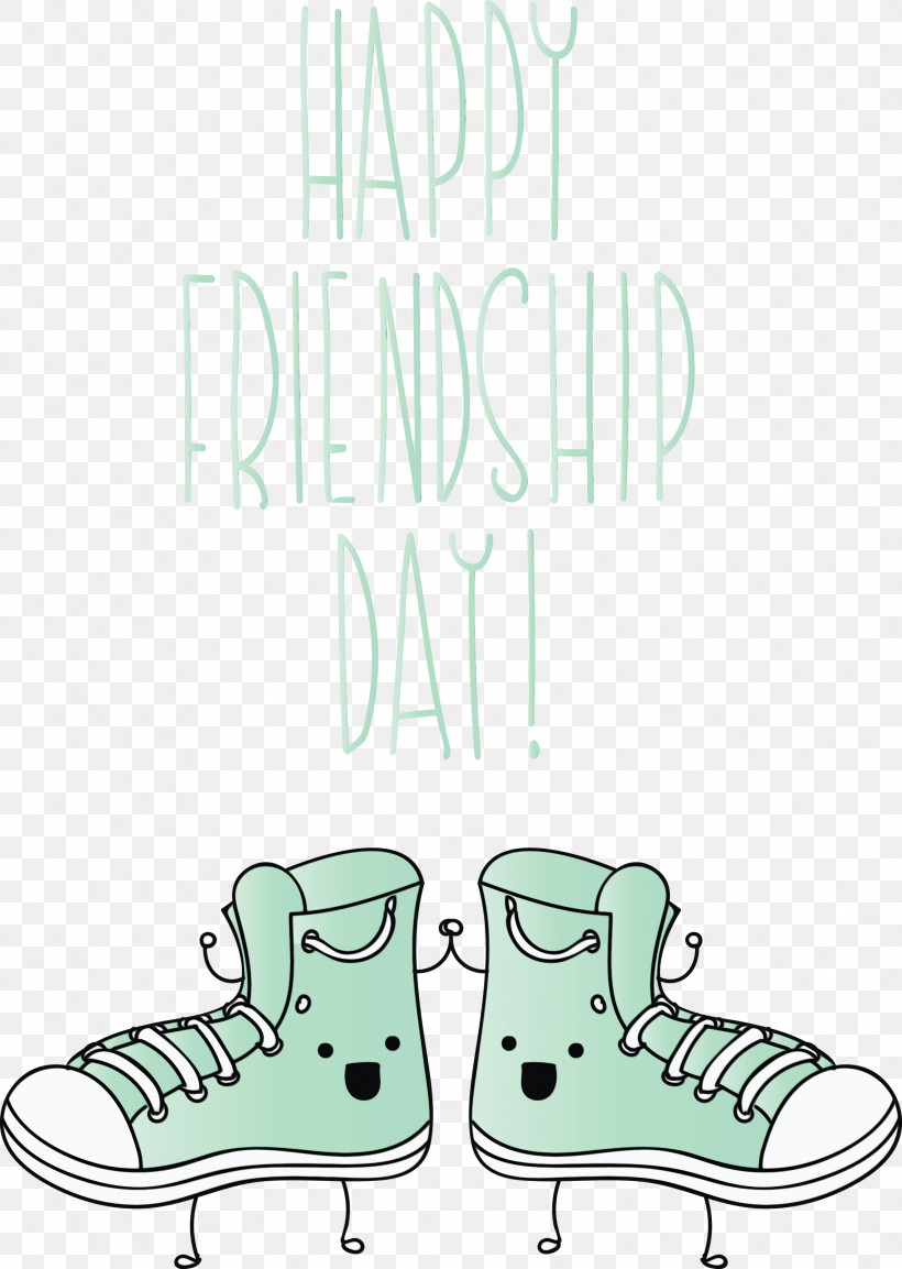 Footwear Shoe Green Boot Text, PNG, 2133x3000px, Friendship Day, Boot, Footwear, Green, Happy Friendship Day Download Free