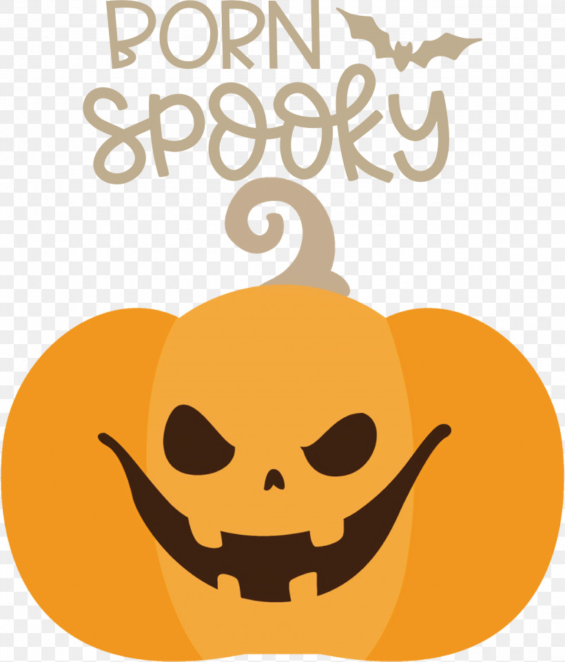 Spooky Pumpkin Halloween, PNG, 2557x3000px, Spooky, Biology, Cartoon, Fruit, Halloween Download Free