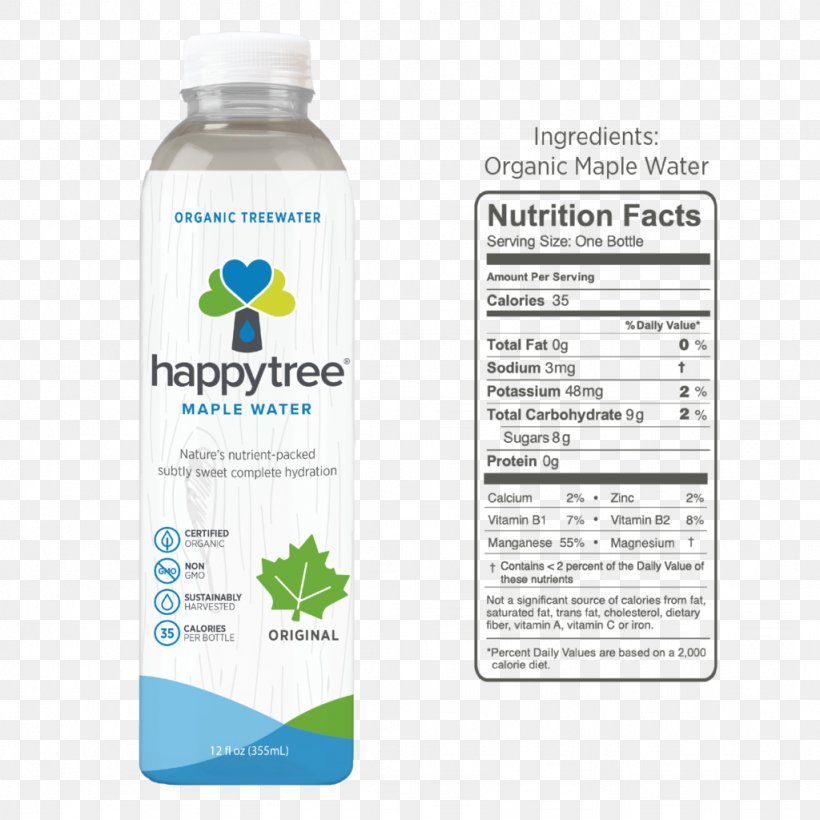 Water Nutrition Facts Label Tree Maple, PNG, 1024x1024px, Water, Ginger, Liquid, Maple, Nutrition Download Free