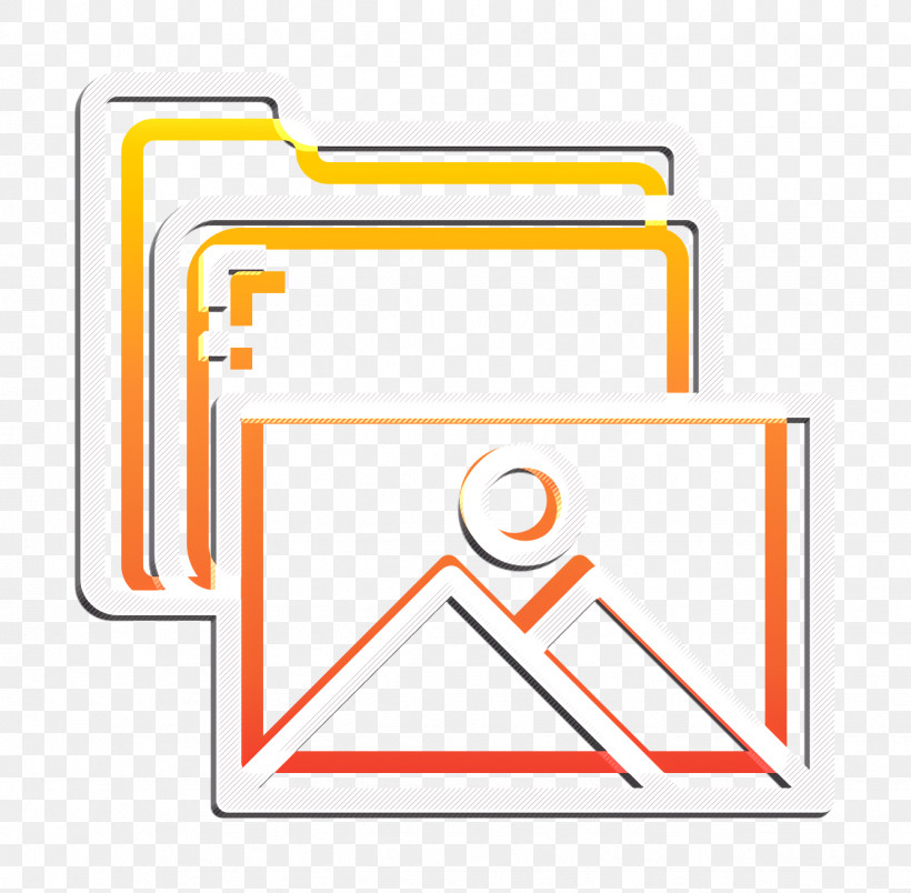 Gallery Icon Files And Folders Icon Folder And Document Icon, PNG, 1336x1310px, Gallery Icon, Files And Folders Icon, Folder And Document Icon, Line, Sign Download Free