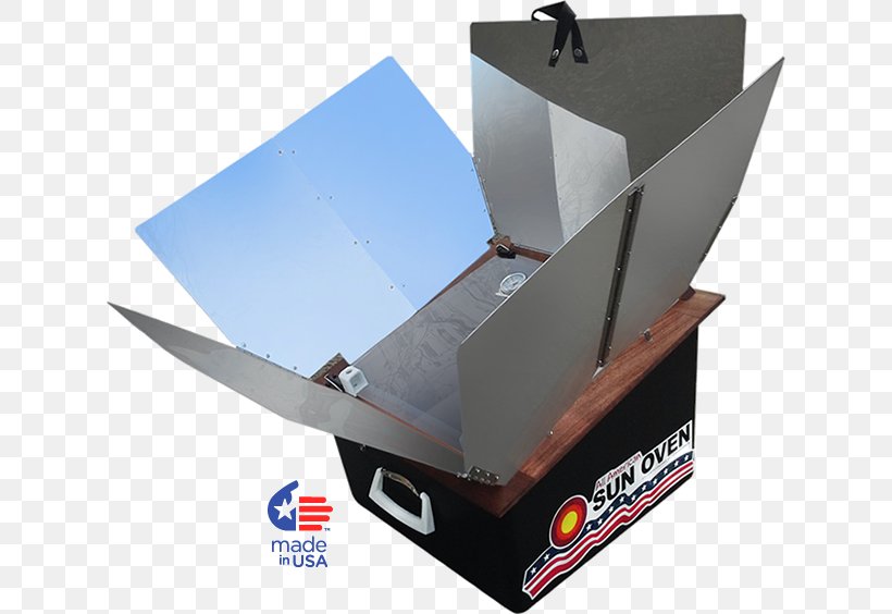 Portable Stove Solar Cooker Oven Solar Energy, PNG, 624x564px, Portable Stove, Box, Cardboard, Carton, Cooker Download Free