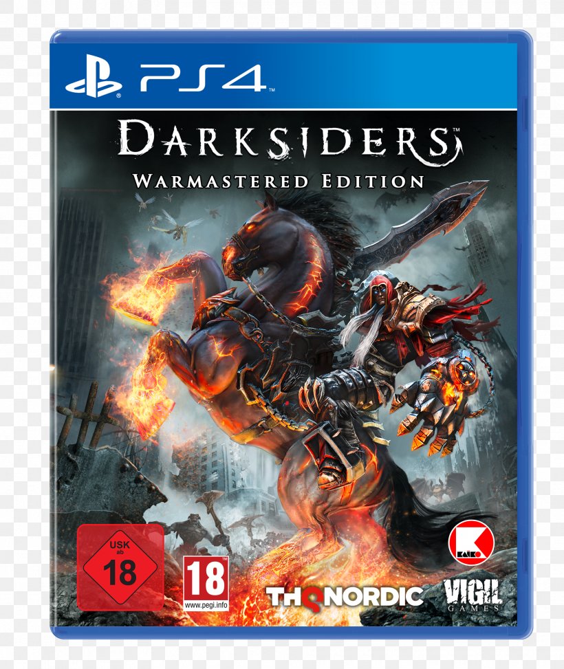 Darksiders II Darksiders Warmastered Edition PlayStation 4 God Of War, PNG, 1875x2227px, Darksiders, Actionadventure Game, Darksiders Ii, Dragon, Film Download Free