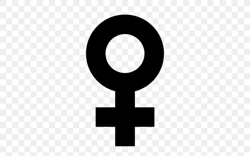 Gender Symbol Female Woman, PNG, 512x512px, Gender Symbol, Cross, Female, Gender, Logo Download Free