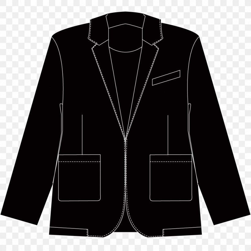 Jacket Blazer Outerwear Suit Formal Wear, PNG, 1000x1000px, Jacket, Black, Blazer, Brand, Clothing Download Free