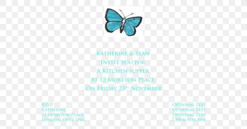 Party Wedding Invitation Logo Dinner Birthday, PNG, 600x430px, Party, Aqua, Birthday, Brand, Butterfly Download Free