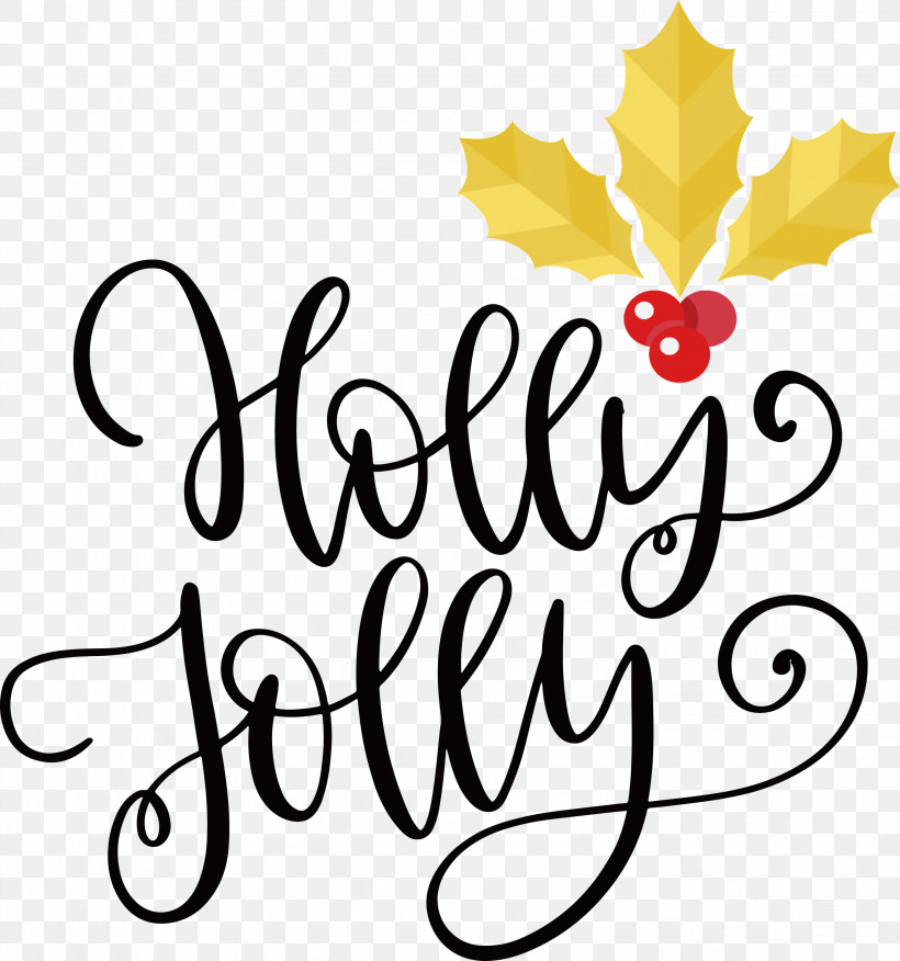 Holly Jolly Christmas, PNG, 2807x3000px, Holly Jolly, Christmas, Craft, Cricut, Free Download Free