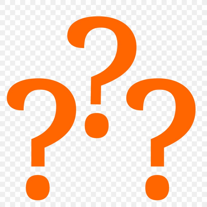 Question Mark Triple Background., PNG, 1000x1000px, Brand, Area, Logo, Number, Orange Download Free