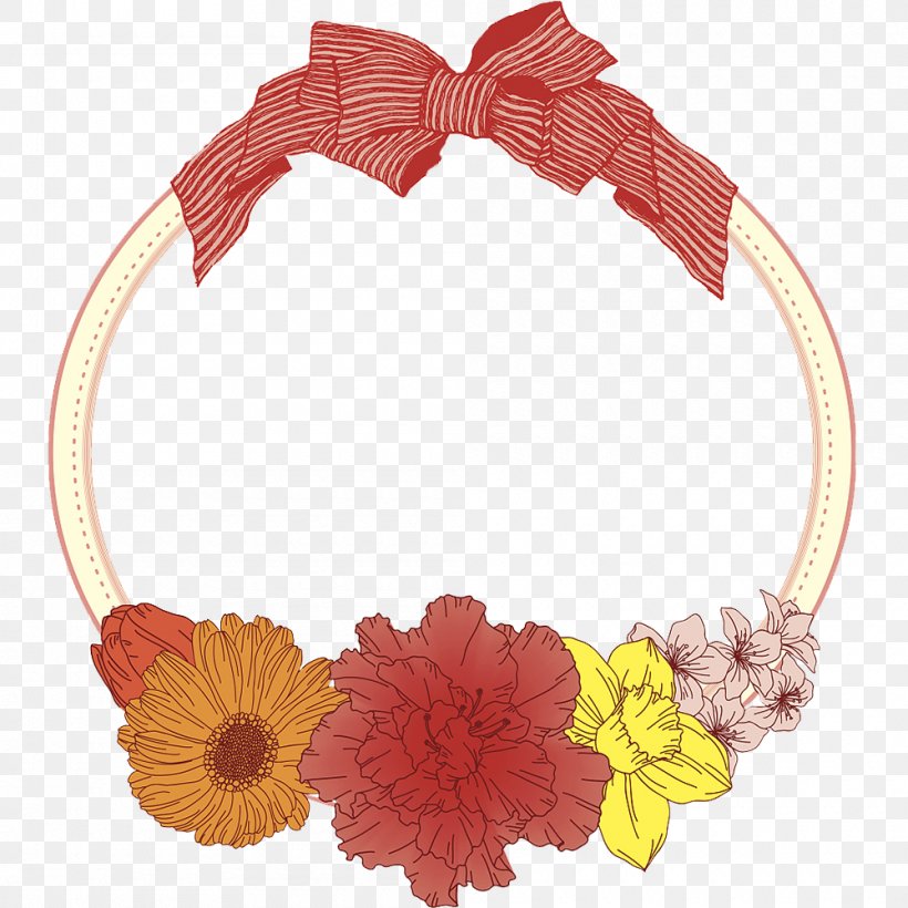 Shoelace Knot Ribbon Wreath Headband Flower, PNG, 1000x1000px, Shoelace Knot, Cabelo, Clothing Accessories, Cut Flowers, Fashion Accessory Download Free