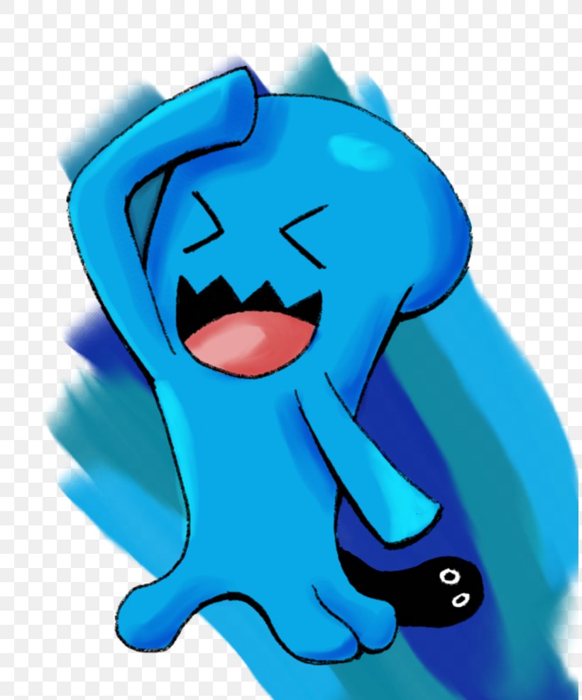 Wobbuffet Pokémon Crystal Fan Art, PNG, 811x986px, Watercolor, Cartoon, Flower, Frame, Heart Download Free