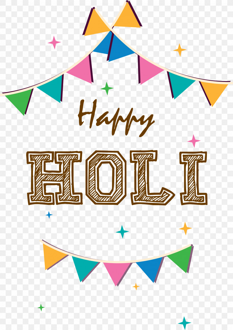 Happy Holi, PNG, 2481x3512px, Happy Holi, Line, Logo, Text Download Free