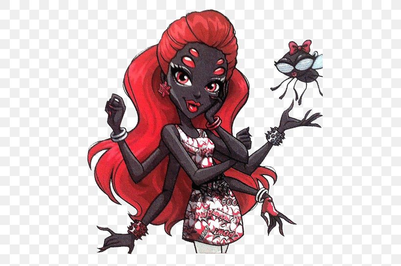 Monster High Wydowna Spider Doll Bratz, PNG, 500x544px, Monster High, Art, Bratz, Clothing, Doll Download Free
