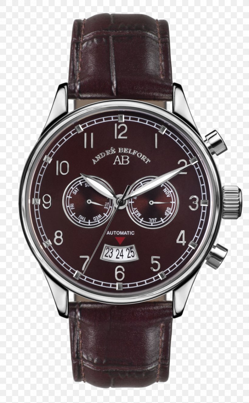Watch Steel Montblanc Chronograph Clock, PNG, 864x1395px, Watch, Automatic Watch, Brand, Brown, Chronograph Download Free