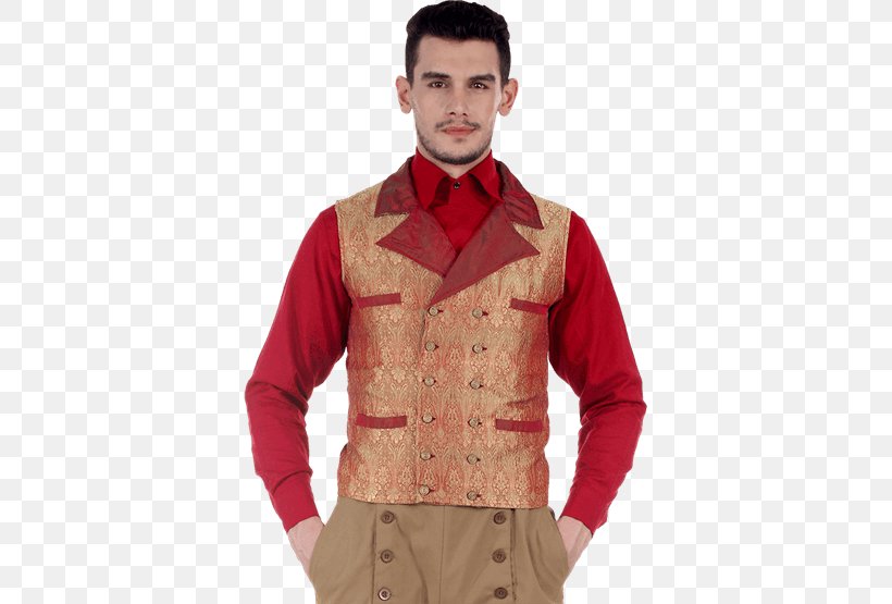 Waistcoat Double-breasted Gilets Clothing Sleeve, PNG, 555x555px, Waistcoat, Abdomen, Brocade, Button, Clothing Download Free
