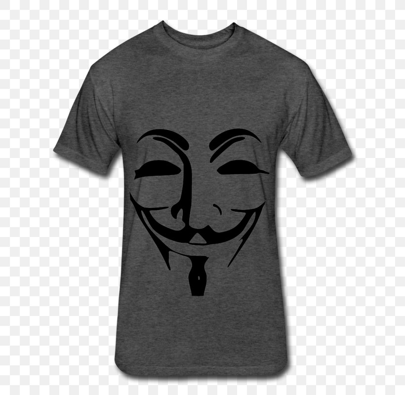 Anonymous We Are Legion T-shirt YouTube Disc Jockey, PNG, 800x800px, Watercolor, Cartoon, Flower, Frame, Heart Download Free