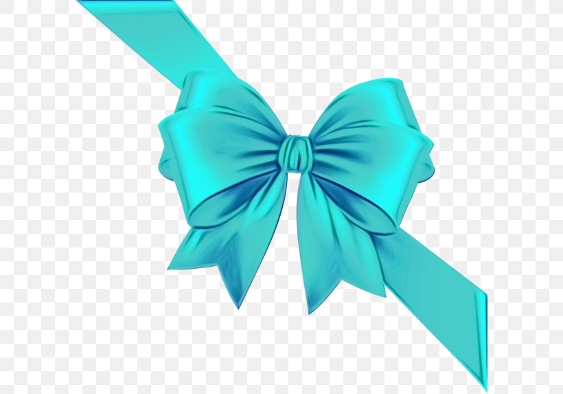 Bow Tie, PNG, 600x573px, Watercolor, Aqua, Blue, Bow Tie, Electric Blue Download Free