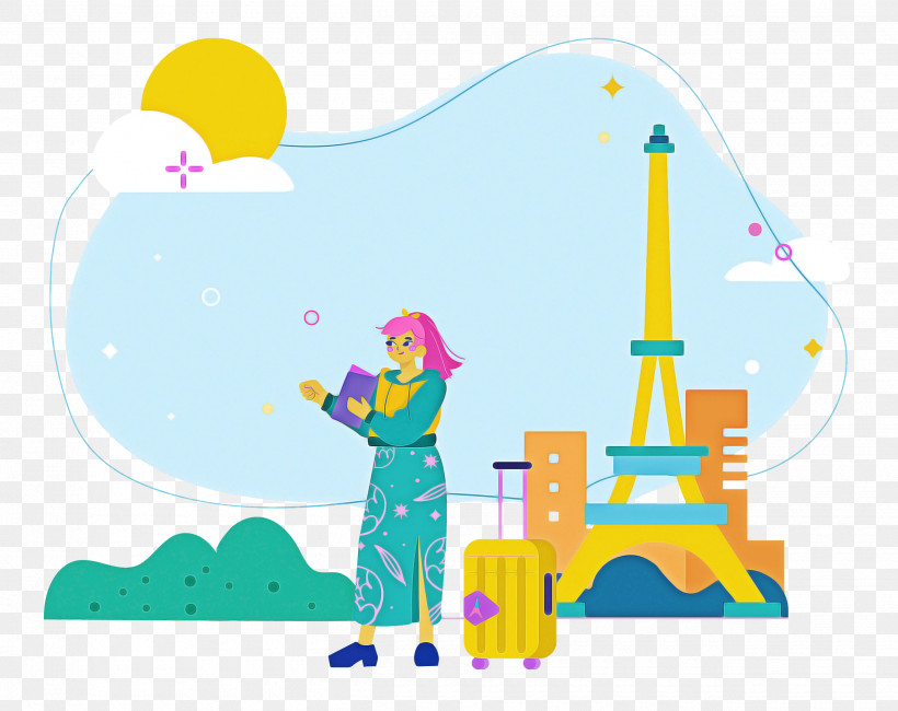 Paris Travel, PNG, 2500x1982px, Paris, Biology, Cartoon, Geometry, Line Download Free
