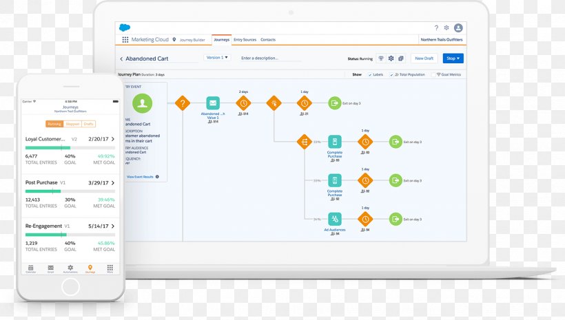 Salesforce Marketing Cloud Marketing Automation Computer Software, PNG, 1426x809px, Salesforce Marketing Cloud, Advertising, Area, Automation, Brand Download Free