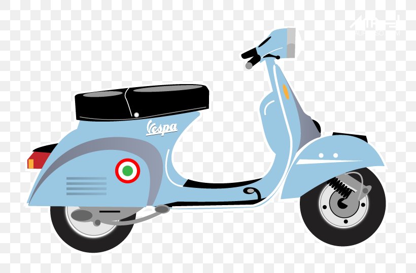 Scooter Vespa GTS Clip Art, PNG, 800x539px, Scooter, Automotive Design, Bicycle Accessory, Mode Of Transport, Moped Download Free