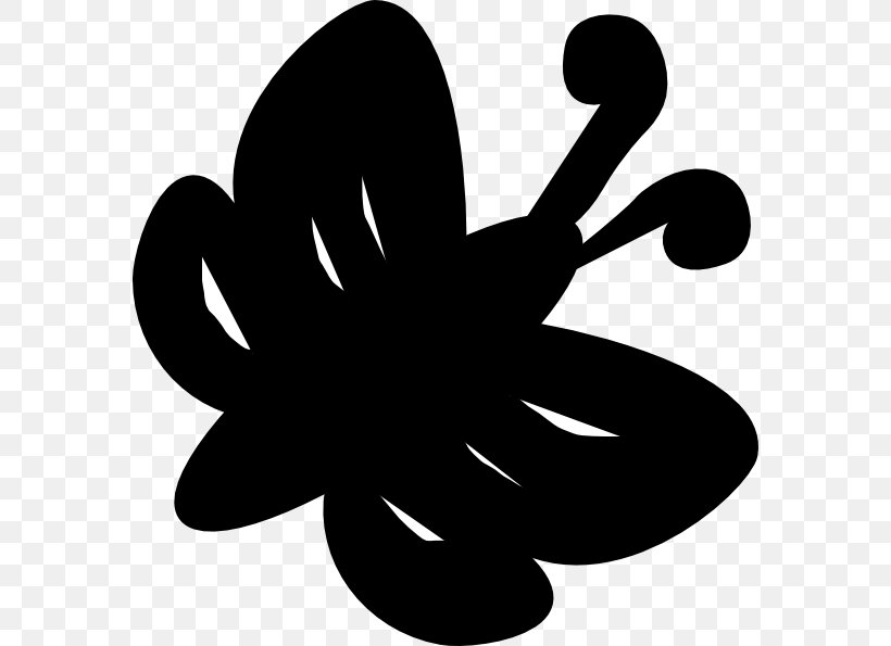 Butterfly Black And White Clip Art, PNG, 576x595px, Butterfly, Artwork, Black, Black And White, Black Butterfly Download Free