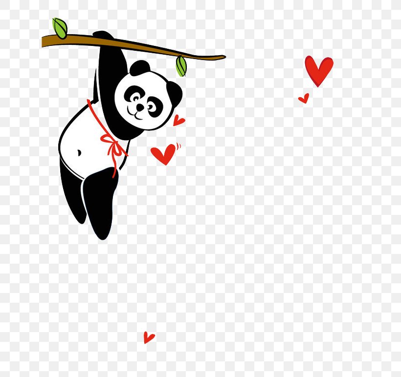 Giant Panda Royalty-free, PNG, 650x772px, Giant Panda, Animal, Area, Cartoon, Cuteness Download Free